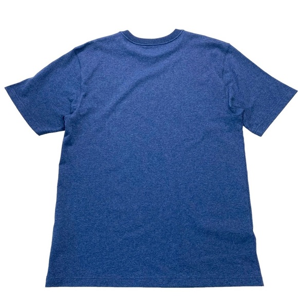 CARHARTT Carhartt Blue Neon Yellow Logo Short Sleeve T-Shirt Size M - Picture 7 of 7